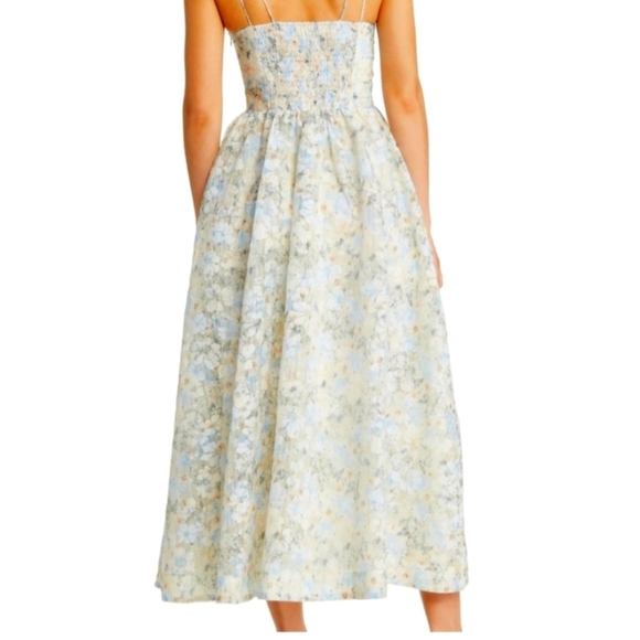 En Saison Tosca Floral Midi Fit & Flare Dress Prom Formal - Picture 2 of 12